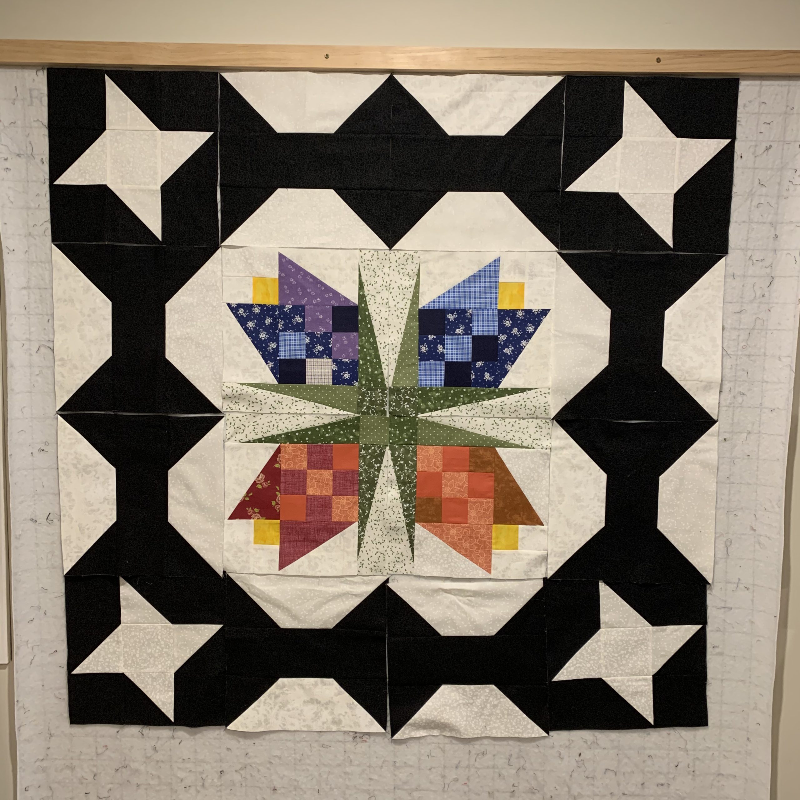 Scrappy Spring Tulips - Wall Hanging/Runner - Image 2