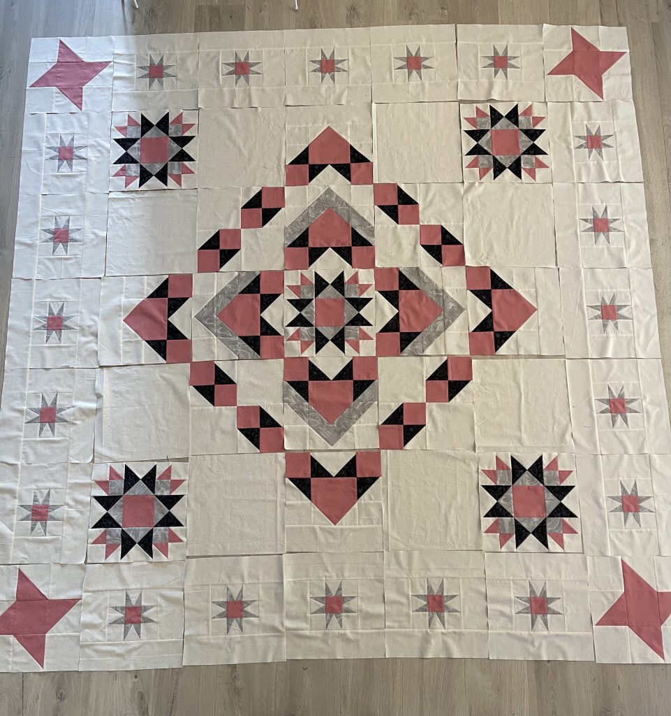 4 Way Stars PDF Pattern